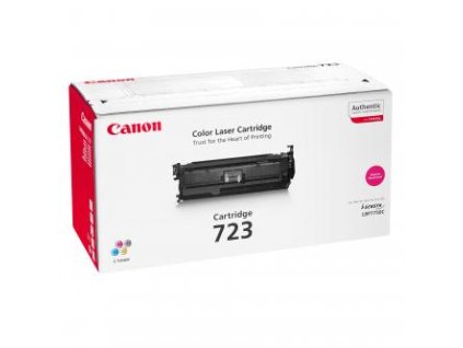 Canon originální toner 723 M, 2642B002, magenta, 8500str.