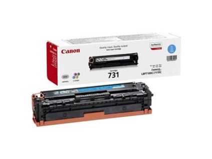 Canon originální toner 731 C, 6271B002, cyan, 1500str.