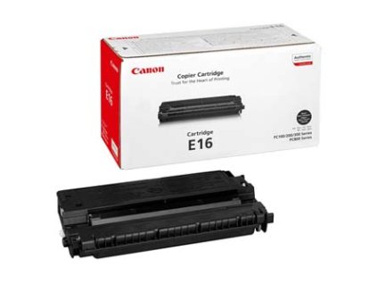 Canon originální toner E16 BK, 1492A003, black, 2000str.