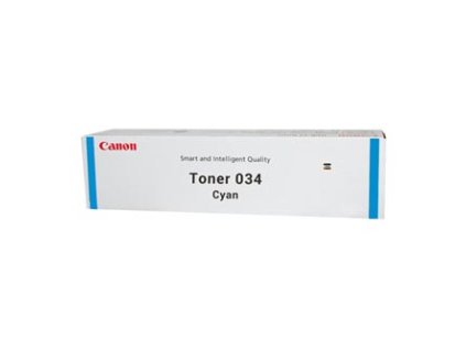 Canon originální toner 034 C, 9453B001, cyan, 7300str.