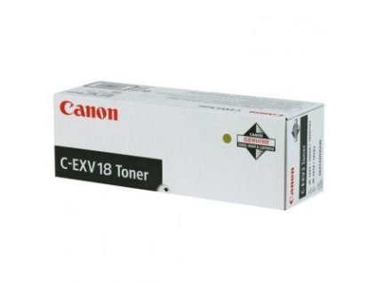 Canon originální toner C-EXV18 BK, 0386B002, black, 8400str.