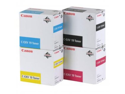 Canon originální toner C-EXV19 BK, 0397B002, black, 16000str.