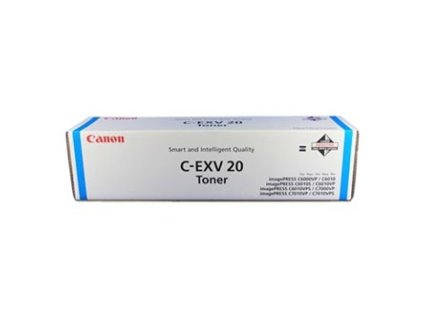 Canon originální toner C-EXV20 C, 0437B002, cyan, 35000str.
