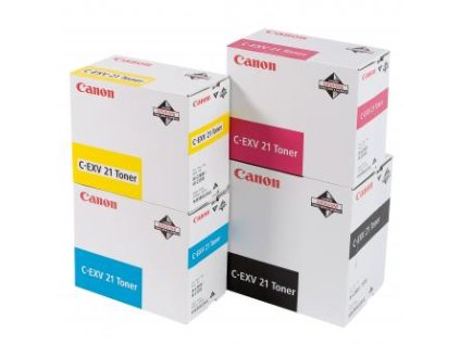 Canon originální toner C-EXV21 M, 0454B002, magenta, 14000str., 260g