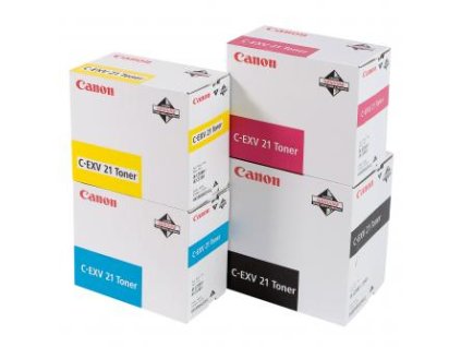 Canon originální toner C-EXV21 Y, 0455B002, yellow, 14000str., 260g