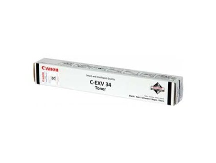Canon originální toner C-EXV34 BK, 3782B002, black, 23000str.