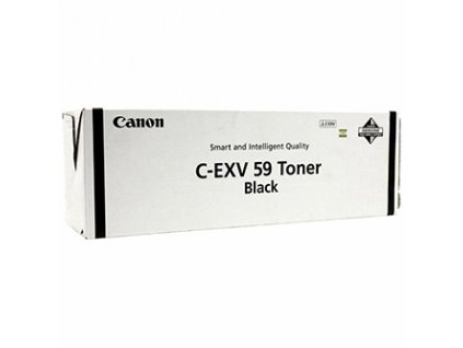 Canon originální toner C-EXV59 BK, 3760C002_P, black, 30000str., bez čipu