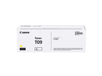 Canon originální toner T09 Y, 3017C006, yellow, 5900str.
