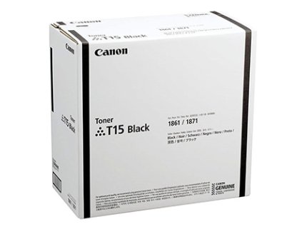 Canon originální toner T15 BK, 5818C001, black, 42000str.