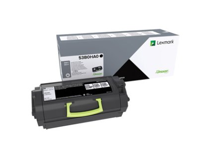 Lexmark originální toner 53B0HA0, black, 25000str., high capacity