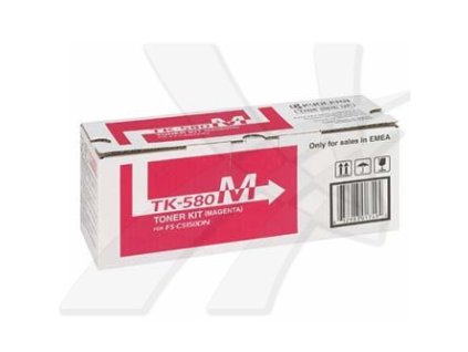 Kyocera originální toner TK580M, 1T02KTBNL0, magenta, 2800str.