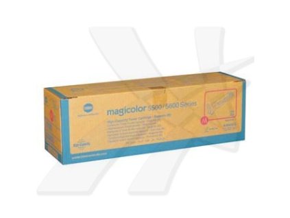 Konica Minolta originální toner A06V353, magenta, 12000str.