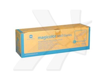 Konica Minolta originální toner A06V452, cyan, 6000str., low capacity