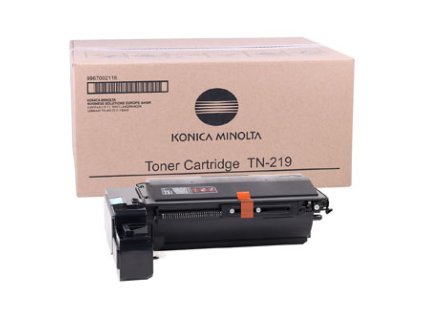 Konica Minolta originální toner TN219K, 9967002118, black