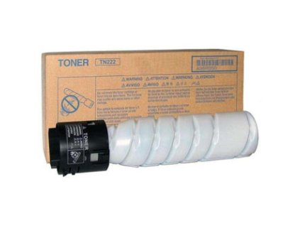 Konica Minolta originální toner TN222K, A98R050, black, 24000 (2x12000)str.