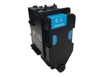 Konica Minolta originální toner AAJW451, TNP-81C, cyan, 9000str.