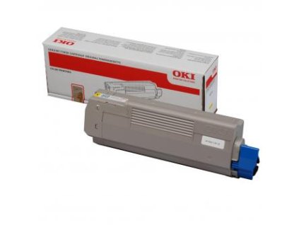 OKI originální toner 44315305, yellow, 6000str.