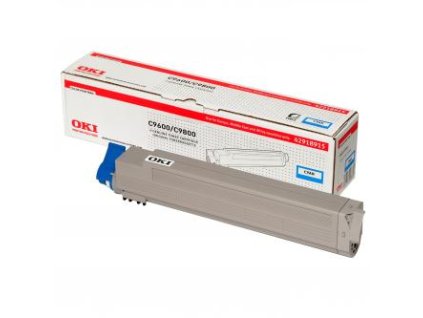 OKI originální toner 42918915, cyan, 15000str.