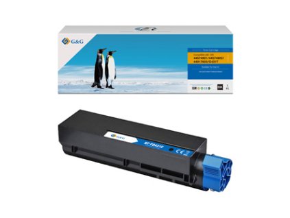 G&G kompatibilní toner s OKI 44574802, NT-FO431C, black, 7000str.