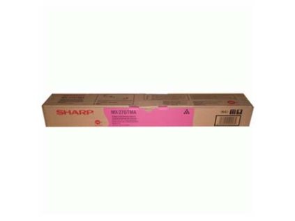 Sharp originální toner MX-27GTMA, magenta, 15000str.