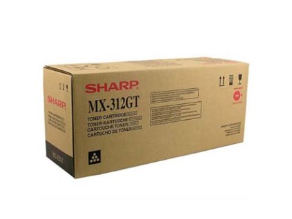 Sharp originální toner MX-312GT, black, 25000str.