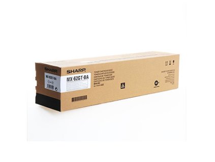 Sharp originální toner MX-62GTBA, black, 65000str.
