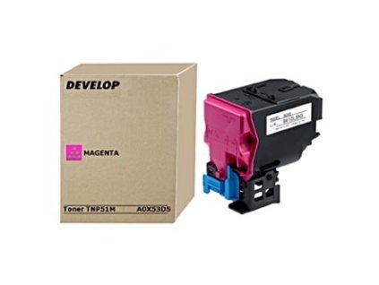 Develop originální toner A0X53D5, TNP51M, magenta, 5000str.