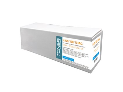 Kompatibilní toner s CB541A/CE321A, H.125/128/131AC, cyan, 1400str.