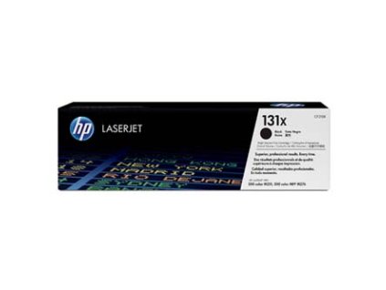 HP originální toner CF210X, HP 131X, black, 2400str., 600g