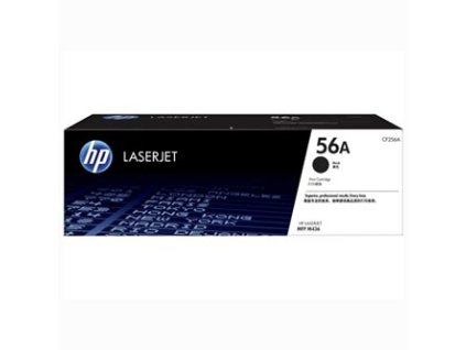 HP originální toner CF256A, HP 56A, black, 7400str.