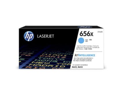 HP originální toner CF461X, HP 656X, cyan, 22000str., high capacity