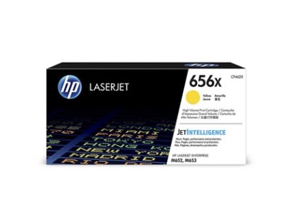 HP originální toner CF462X, HP 656X, yellow, 22000str., high capacity