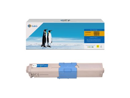 G&G kompatibilní toner s OKI 44469704, NT-CO310Y, yellow, 2000str.