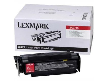 Lexmark originální toner 12A3715, black, 12000str.