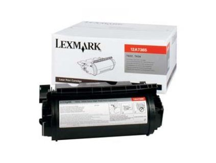 Lexmark originální toner 12A7365, black, 32000str.