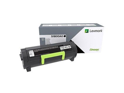 Lexmark originální toner 51B00A0, black, 2500str.
