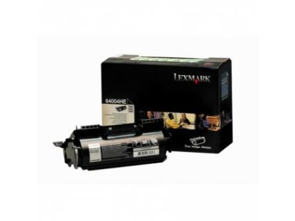 Lexmark originální toner 64004HE, black, 21000str., label application, return