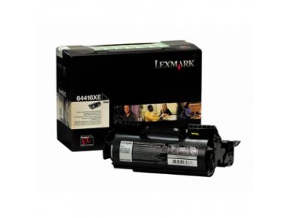 Lexmark originální toner 64416XE, black, 32000str., return