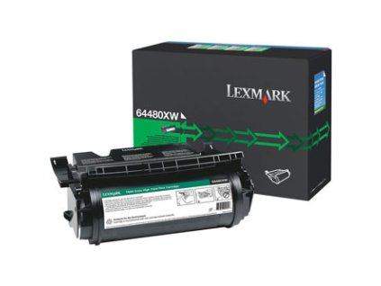 Lexmark originální toner T644, 64480XW, black, 32000str., extra high capacity