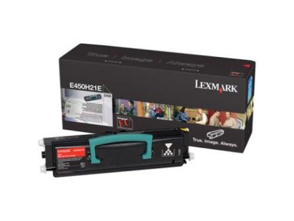 Lexmark originální toner E450H21E, black, 11000str.