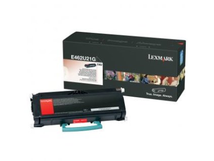Lexmark originální toner E462U21G, black, 18000str., extra high capacity
