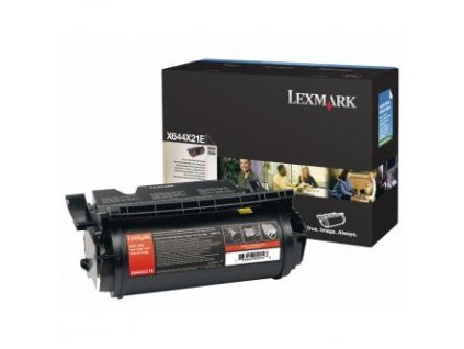 Lexmark originální toner X644X21E, black, 32000str., extra high capacity