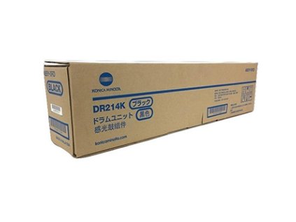 Konica Minolta originální válec DR214K, A85Y0RD, black, 105000str.