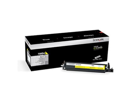 Lexmark originální developer 74C0D40, yellow, 150000str.