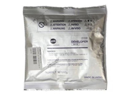 Konica Minolta originální developer A1UC550, DV-116, A1UC500, black, 55000str.