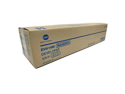 Konica Minolta originální developer A9C80ED, DV-619M, magenta, 600000str.