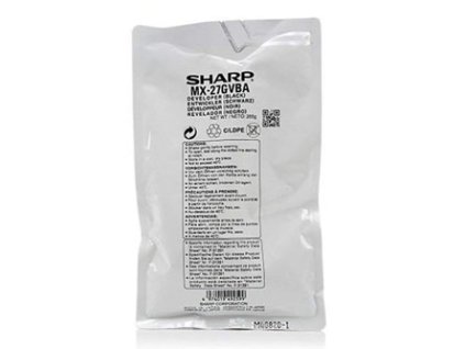 Sharp originální developer MX27GVBA, black, 100000str.