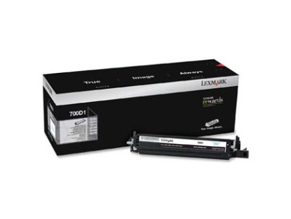 Lexmark originální developer 70C0D10, black, 40000str.