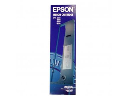 Epson originální páska do tiskárny, 8766/C13S015055, černá, 15mil., Epson DFX 5000, 5000+, 8000, 8500
