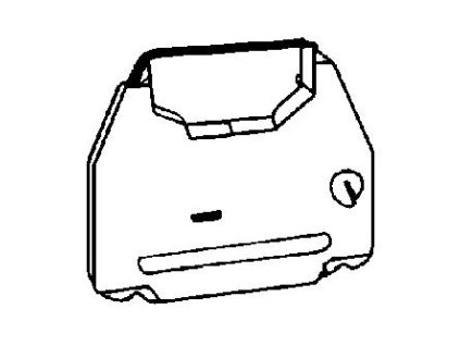 Páska pro psací stroj pro Robotron 60xx, 61xx, černá, fóliová, PK143, N